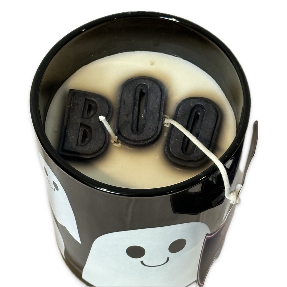 Large Multi Wick Soy Blend Glow In The Dark Ghost Candle